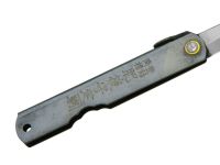 Нож складной Higonokami Reverse Tanto, сталь AoGami, рукоять нержавеющая сталь, серый