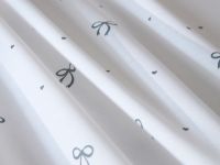 Простыня Графитовый бант