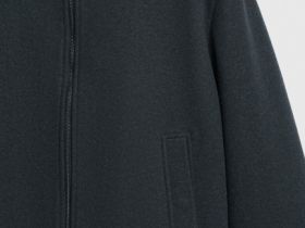 Куртка из пальтовой ткани, Серый