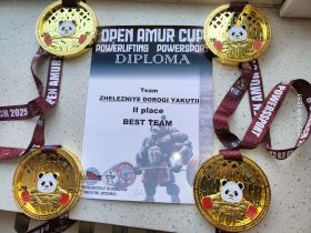 Якутские железнодорожники завоевали 17 медалей на международном турнире в Китае