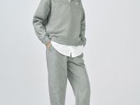 Джоггеры из мягкого трикотажа, Серый
