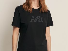 Футболка прямого силуэта с принтом