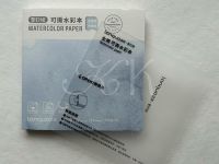 Альбом склейка для акварели хлопок 100% Languo 12,5х12,5 см, 20 л, 300 г