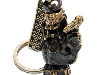 Брелок Хищник, бронза