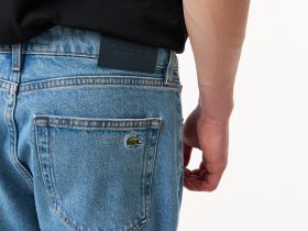 Мужские джинсы Lacoste приталенного кроя
