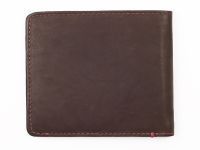 Портмоне ZIPPO, коричневое, натуральная кожа, 11x1,2x10 см
