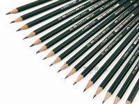 Карандаш чернографитный Faber-Castell "CASTELL-9000" 2H