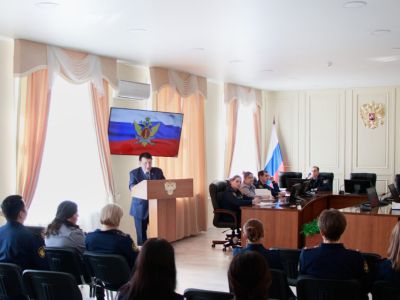 Представитель общества «Знание» провел в УФСИН лекцию «Российский народ – семья семей»