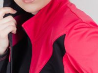 Разминочная куртка Nordski Base Pink/Black W