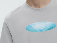 Футболка из хлопка с принтом