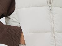 Утеплённый жилет, Бежевый