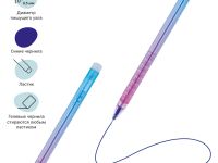Ручка гелевая стираемая MESHU "Mermaids" синяя, 0,5 мм, корпус ассорти