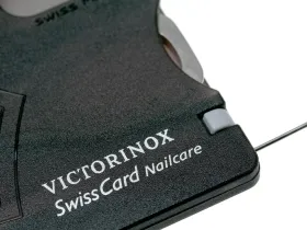 Швейцарская карточка Victorinox Swiss Card Nailcare black