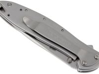 Складной нож Kershaw Leek, сталь D2 / 14C28N, рукоять нержавеющая сталь