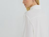 Блузка из модала, Белый
