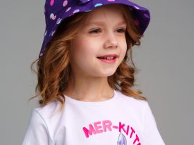 Панама трикотажная для девочек