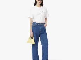 Женская футболка Lacoste из органического хлопка