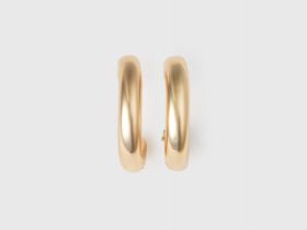 Серьги-кольца, Золотой