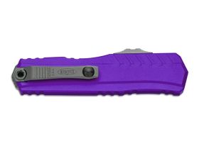 Автоматический нож Microtech Cypher II S/E 1241-10APPU, сталь M390MK, рукоять алюминий, фиолетовый