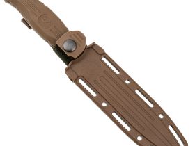 Тактический нож Кизляр ПП НР-18, сталь AUS-8, рукоять песочный эластрон