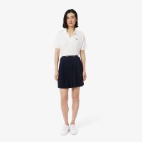 Короткая плиссированная юбка Lacoste