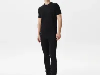 Мужское тёплое трикотажное поло Lacoste