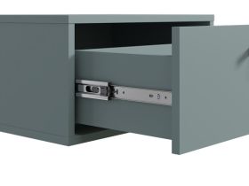 Тумба подвесная Сайрис 50x25 Серо-зеленый