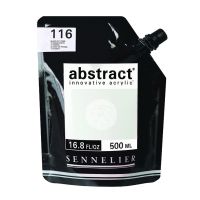 Акрил Sennelier "Abstract" 500 мл, белила титановые