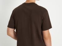 Футболка из хлопка свободного силуэта