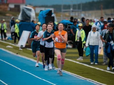 Программа по адаптивным видам спорта в Амге завершилась выступлениями легкоатлетов