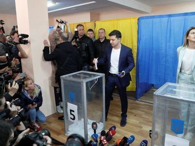 На выборах президента Украины победу одержал Владимир Зеленский