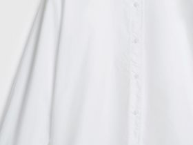 Рубашка из хлопка, Белый