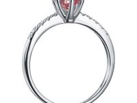 Кольцо из белого золота э0912кц06210022_pink