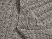 Плед Новаллас/Novallas, серый