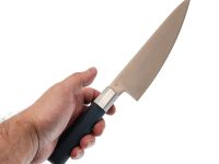 Поварской кухонный шеф-нож Tuotown Honoria 203 мм, сталь 1.4116