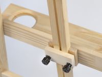 Мольбер Лира Pinax LE-011 с полкой и стаканами, сосна