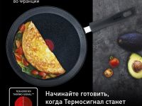 Сковорода для блинов Tefal Black Stone 25 cм G2813872
