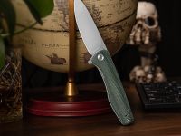 Складной нож Trivisa Hummingbird-GM, сталь 14C28N, рукоять микарта