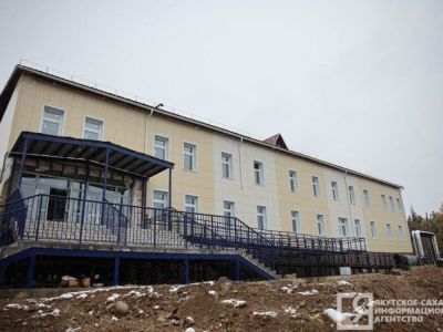 Спальный корпус Олёкминского специализированного дома-интерната готов на 80%