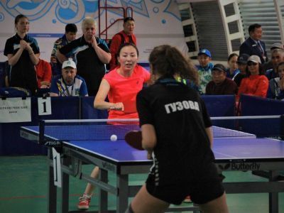 Игры в Амге: Усть-Алдан и Чурапча оспорили командное золото по настольному теннису