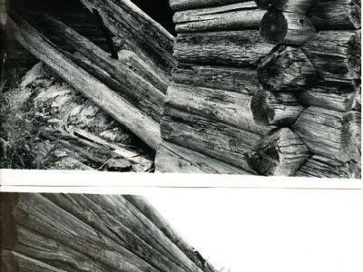 Два гумна, рига колхоза "Рассвет"