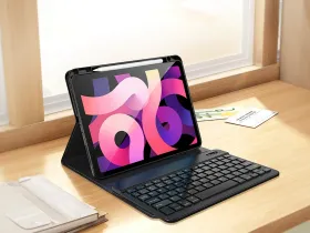 Чехол-клавиатура WIWU 3в 1 Premium Combo для Apple iPad Air 4/5 и Air 11 (2024/2025) (MK006) (черный)