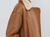 Дублёнка с искусственным мехом, Бежевый