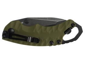 Складной нож Kershaw Shuffle II, сталь 8Cr13MoV, рукоять термопластик GRN, хаки