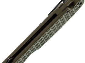 Складной нож Daggerr Leprechaun olive BW DL, сталь 8Cr14MoV, рукоять FRN