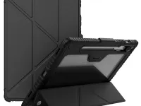 Чехол-книжка Nillkin Bumper Leather case Pro для Samsung Galaxy Tab S9/S10 защита камеры/полиуретан (черный)