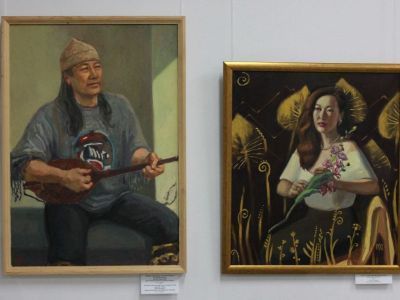 Братья навеки. Художник Мира Аргунова показала в своих картинах связь между Якутией и Горным Алтаем