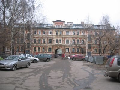 Комплекс доходных домов торговой фирмы Кудряшова и Чеснокова. Жилой флигель