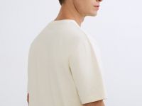 Футболка с текстовым принтом, Белый