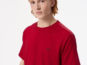 Мужская футболка Lacoste из хлопка